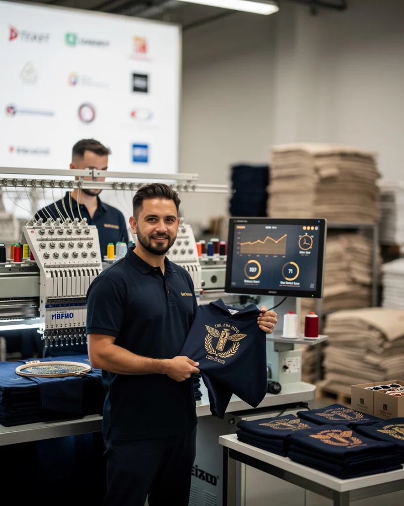 machines à broder automatisées