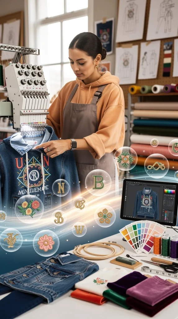 machines à broder automatisées