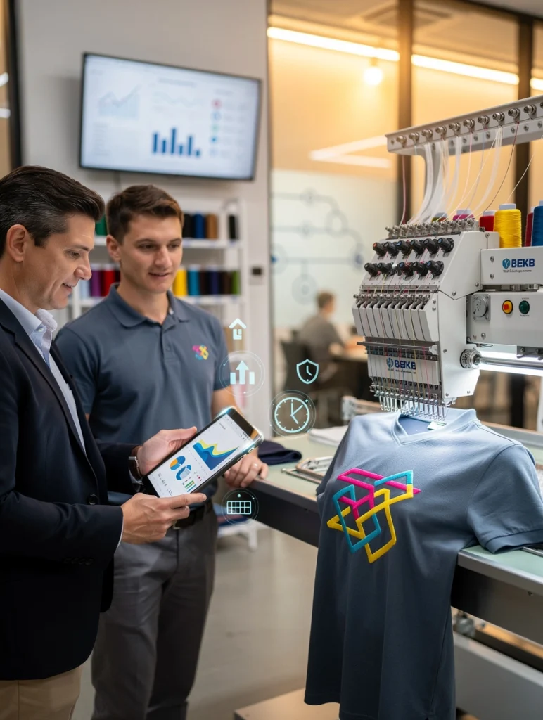 machines à broder automatisées